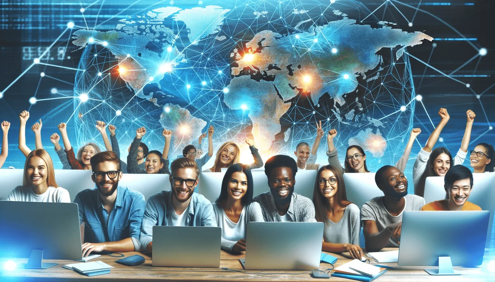 PeaceRise community launch illustration