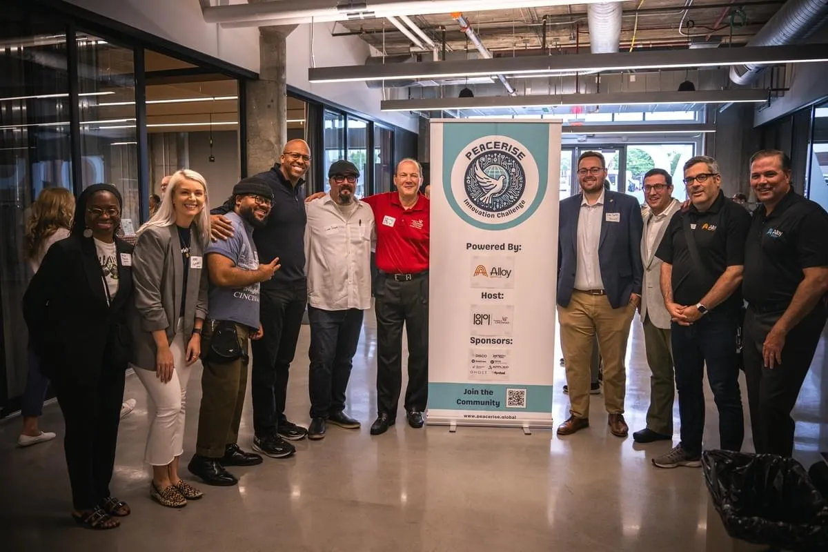 PeaceRise Innovation Challenge opening ceremony at UC 1819 Innovation Hub